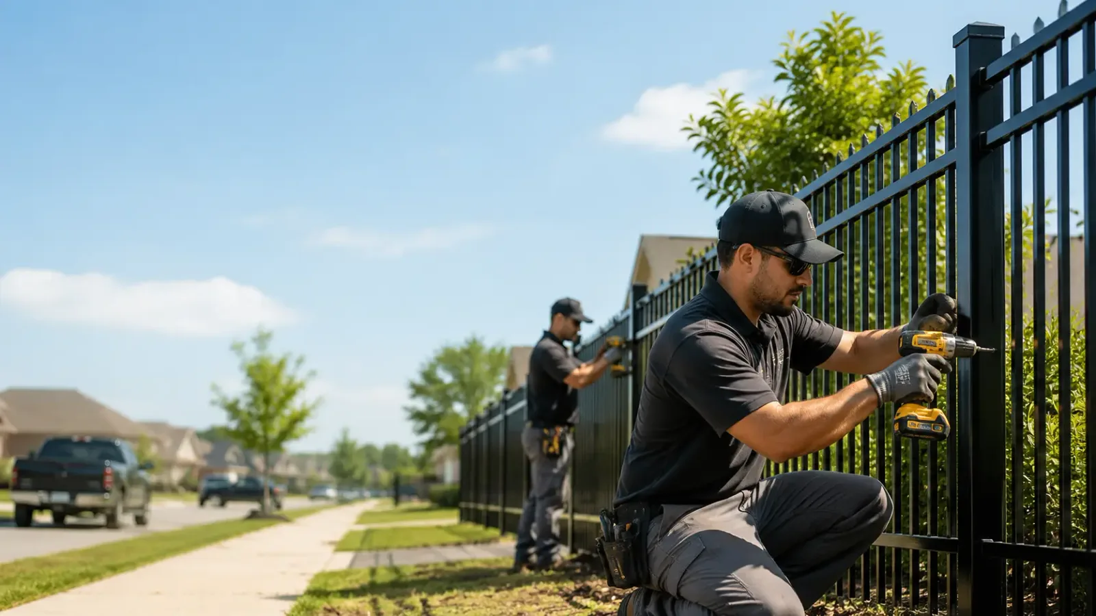 Metal Fence Installation in North Hampton, OH